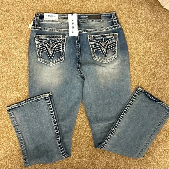 Vigoss Slim Boot Jeanss - Picture 2 of 2